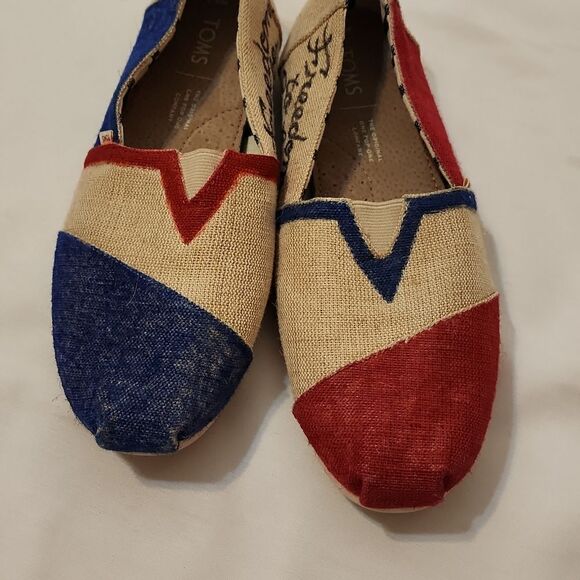 Freedom to be you Canvas Slip On Shoes Women's Size 8.5 - Picture 6 of 7